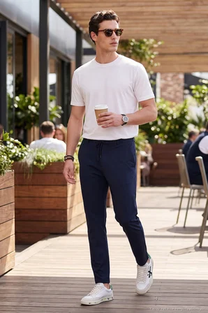 Buratti Pamuklu Regular Fit Normal Bel Pantolon Erkek PANTOLON CF26S615307 LACİVERT