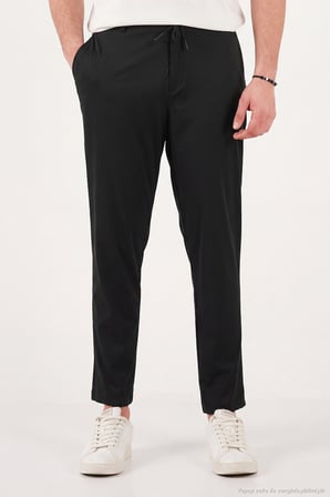 Buratti Pamuklu Regular Fit Normal Bel Pantolon Erkek PANTOLON CF26S615307 SİYAH