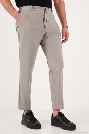 Buratti Pamuklu Regular Fit Normal Bel Pantolon Erkek PANTOLON CF26S615307 BEJ