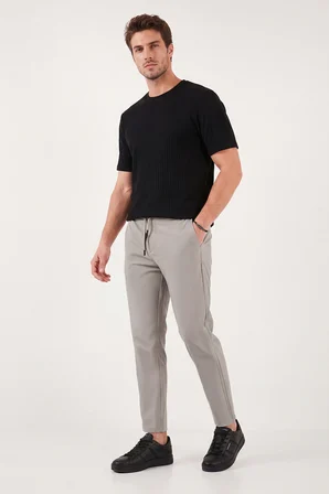 Buratti Pamuklu Regular Fit Normal Bel Pantolon Erkek PANTOLON CF26S615307 BEJ