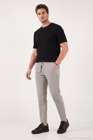 Buratti Pamuklu Regular Fit Normal Bel Pantolon Erkek PANTOLON CF26S615307 BEJ
