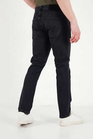 Buratti Pamuklu Normal Kalıp Normal Bel Jeans Erkek KOT PANTOLON 2213C56PARMA SİYAH