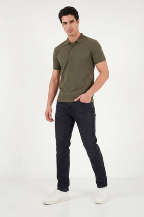 Buratti Pamuklu Normal Kalıp Normal Bel Jeans Erkek KOT PANTOLON 2213C56PARMA SİYAH