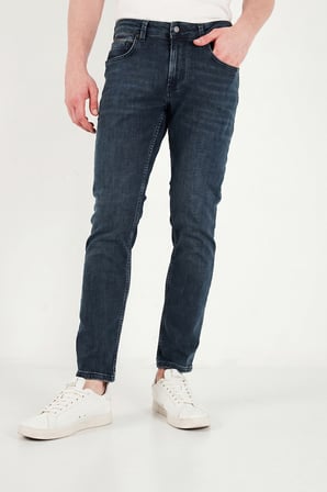 Buratti Pamuklu Normal Kalıp Normal Bel Jeans Erkek KOT PANTOLON 2213C58PARMA MAVİ-HAKİ
