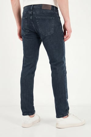 Buratti Pamuklu Normal Kalıp Normal Bel Jeans Erkek KOT PANTOLON 2213C58PARMA MAVİ-HAKİ