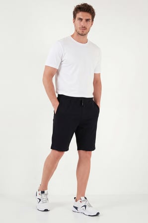 Buratti Regular Fit Bağlamalı Short Erkek SHORT 5908096 SİYAH