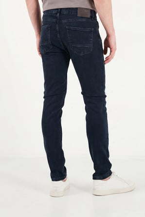 Buratti Pamuklu Slim Fit Normal Bel Jeans Erkek KOT PANTOLON 1135C64NAPOLI KOYU LACIVERT