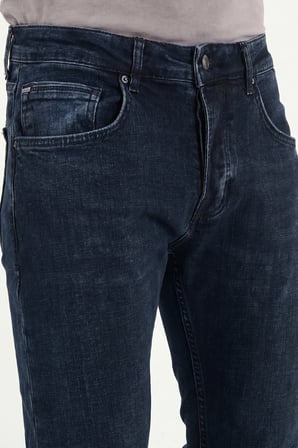 Buratti Pamuklu Slim Fit Normal Bel Jeans Erkek KOT PANTOLON 1135C64NAPOLI KOYU LACIVERT