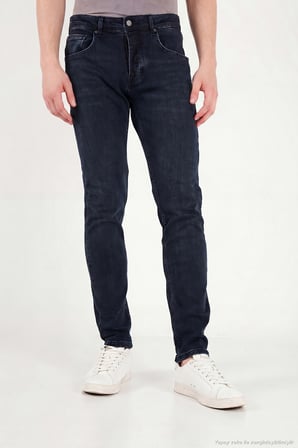Buratti Pamuklu Slim Fit Normal Bel Jeans Erkek KOT PANTOLON 1135C64NAPOLI KOYU LACIVERT