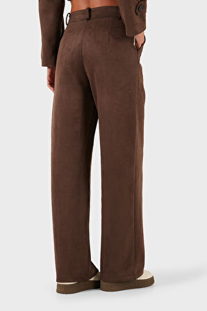 Via Dante Kadın Pantolon 68672644SUEDE