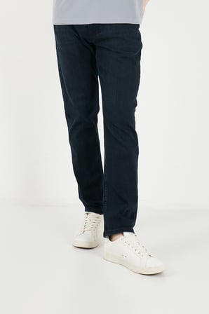 Buratti Pamuklu Comfort Fit Normal Bel Jeans Erkek KOT PANTOLON 4412C54TEXAS KOYU LACIVERT