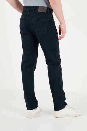 Buratti Pamuklu Comfort Fit Normal Bel Jeans Erkek KOT PANTOLON 4412C54TEXAS KOYU LACIVERT