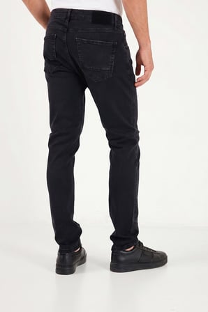 Buratti Pamuklu Slim Fit Normal Bel Jeans Erkek KOT PANTOLON 1135C83NAPOLI SİYAH