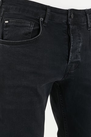Buratti Pamuklu Slim Fit Normal Bel Jeans Erkek KOT PANTOLON 1135C83NAPOLI SİYAH