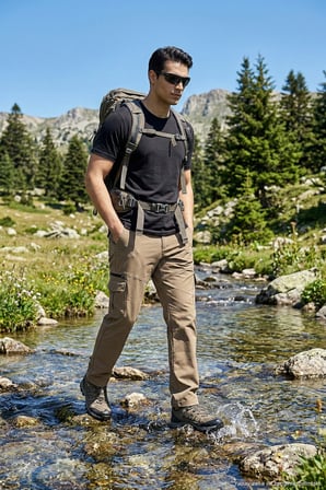 Buratti Regular Fit Normal Bel Cep Detaylı Trekking Kargo Pantolon Erkek PANTOLON 693150