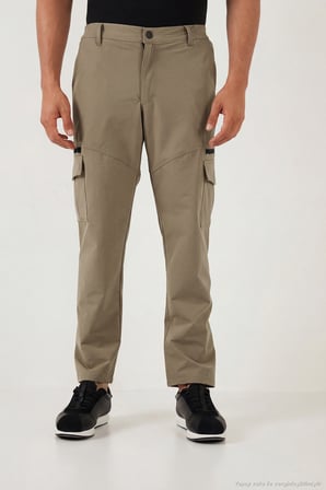 Buratti Regular Fit Normal Bel Cep Detaylı Trekking Kargo Pantolon Erkek PANTOLON 693150