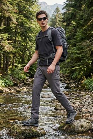 Buratti Regular Fit Normal Bel Düz Paça Trekking ve Kargo Pantolon Erkek PANTOLON 693158