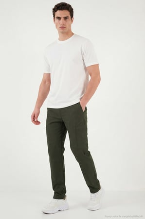Buratti Regular Fit Normal Bel Düz Paça Trekking ve Kargo Pantolon Erkek PANTOLON 693158