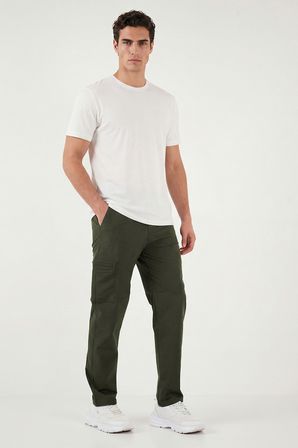 Buratti Regular Fit Normal Bel Düz Paça Trekking ve Kargo Pantolon Erkek PANTOLON 693158
