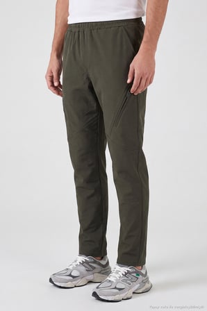 Buratti Normal Kalıp Lastikli Bel Düz Paça Trekking Pantolon Erkek PANTOLON 693159 HAKİ