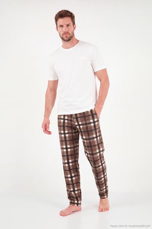 Buratti Lastikli Bel Düz Paça Ultra Soft Polar Pijama Altı Erkek PİJAMA ALTI 6098001