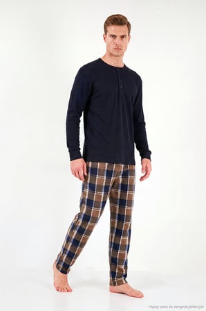 Buratti Lastikli Bel Düz Paça Ultra Soft Polar Pijama Altı Erkek PİJAMA ALTI 6098001