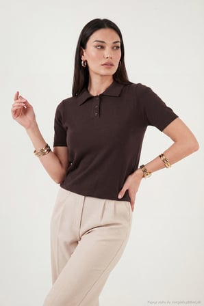 Lela Bayan Polo Yaka Kazak 4617056