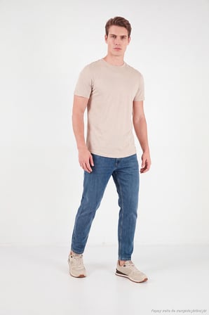 Buratti Pamuklu Normal Bel Boru Paça Jeans Erkek KOT PANTOLON 5901F05MILANO MAVİ