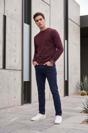 Buratti Pamuklu Normal Kalıp Normal Bel Jeans Erkek KOT PANTOLON 2213F08PARMA KOYU LACİVERT