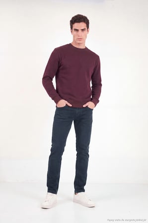 Buratti Pamuklu Normal Kalıp Normal Bel Jeans Erkek KOT PANTOLON 2213F08PARMA KOYU LACİVERT