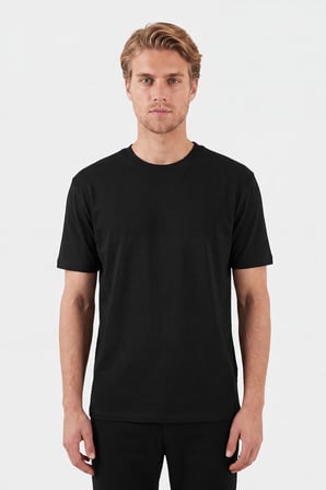 Buratti Pamuklu Relaxed Fit Bisiklet Yaka Basic T Shirt Erkek T SHİRT 5905884 SİYAH