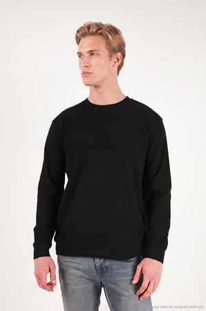 Buratti Pamuklu Regular Fit Bisiklet Yaka Sweat Erkek SWEAT 5905965 SİYAH