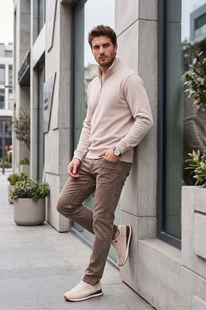 Buratti Pamuklu Normal Kalıp Normal Bel Jeans Erkek KOT PANTOLON 2213F24PARMA LATTE