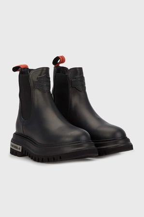 Harley Davidson Mourir Hakiki Deri Bot Kadın BOT 026Z100031 CTN Black Deri