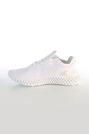 Erkek Bnt Örgü Desen Spor Ayakkabı - Beyaz | 44