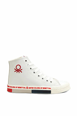 BENETTON BN-30730 BEYAZ UNİSEX UZUN CONVERSE