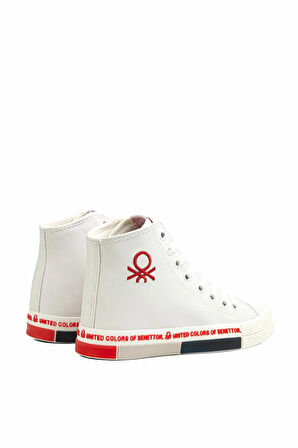 BENETTON BN-30730 BEYAZ UNİSEX UZUN CONVERSE