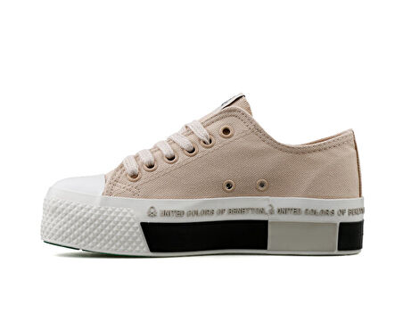 Benetton Bn 30934 Bej Kadın Günlük Ayakkabı BN-30934-BEJ Bej