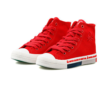 United Colors of Benetton Bn 70021 Kırmızı Kadın Günlük Ayakkabı BN-70021-KIRMIZI Kırmızı