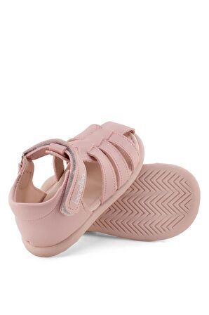 Benetton BN-1251 Bebe Kız Çocuk Sandalet Pudra