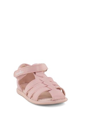 Benetton BN-1251 Bebe Kız Çocuk Sandalet Pudra