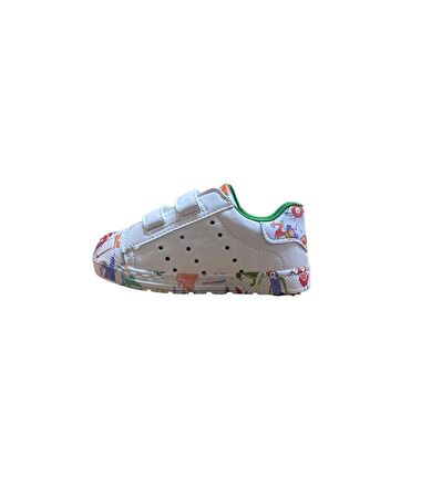 Benetton Beyaz - Yeşil Erkek Bebek Sneaker BN-30965