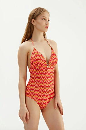 2237ESMY KAPLI ÜÇGEN MAYO - ORANJ