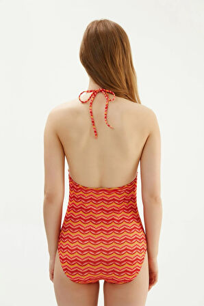 2237ESMY KAPLI ÜÇGEN MAYO - ORANJ