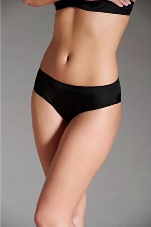 Eros Ersk1000 Silikonlu Lazer Kesim Microfiber Slip Sıyah