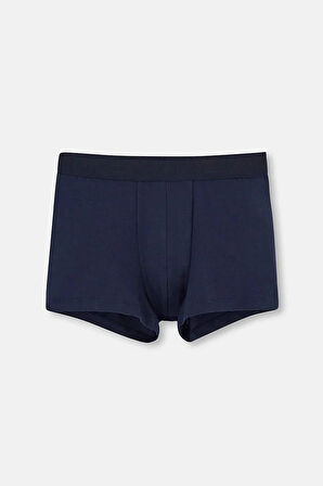 Eros 120 3'Lü Paket Lacivert Likralı Erkek Boxer