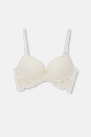 Eros Ersk1200 Verona Double Push-Up Sütyen Takımı Ekru 80B