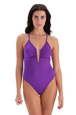 Eros Kadın Mor V Tel Mayo 3130