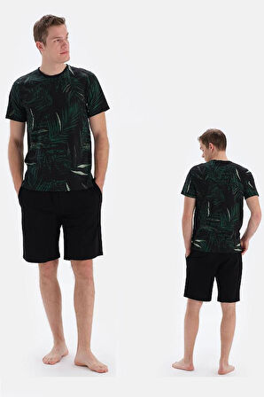 ESE33032 O YAKA KISA KOL ŞORT TK.