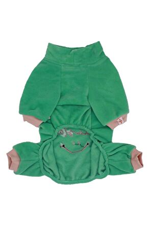 Mint Smile Tulum Kedi Köpek Tulumu Kedi Köpek Kıyafeti - XL